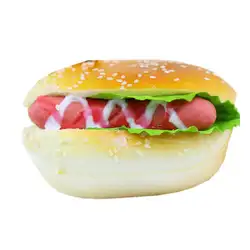 Mooisatr # 4066D Симпатичные Гамбургер мягкими замедлить рост крем Ароматические декомпрессии игрушки, украшения
