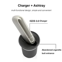 Оригинальная электронная сигарета, многофункциональное автомобильное зарядное устройство для IQOS 3,0, интеллектуальная электронная сигарета, usb зарядное устройство, аксессуары для iqos