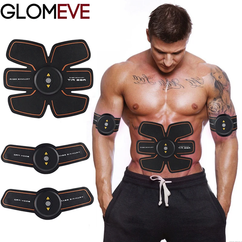 Rechargeable EMS Electric Pulse Smart Abdominal Muscle Stimulator