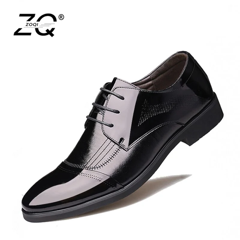 Brand Men Shoes England Leather Shoes Trend Leisure Leather Shoes Breathable For Male Footwear