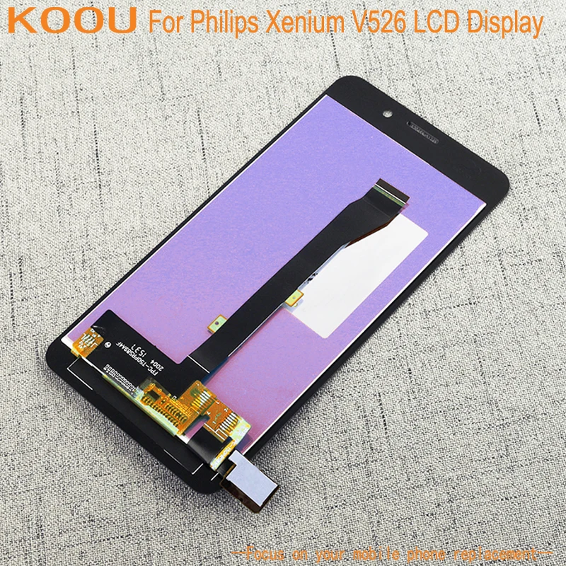 

LCD Display For Philips Xenium V526 + Touch Screen Dightizer Assembly Replacement For Philips Xenium V526 Mobile Phone Display