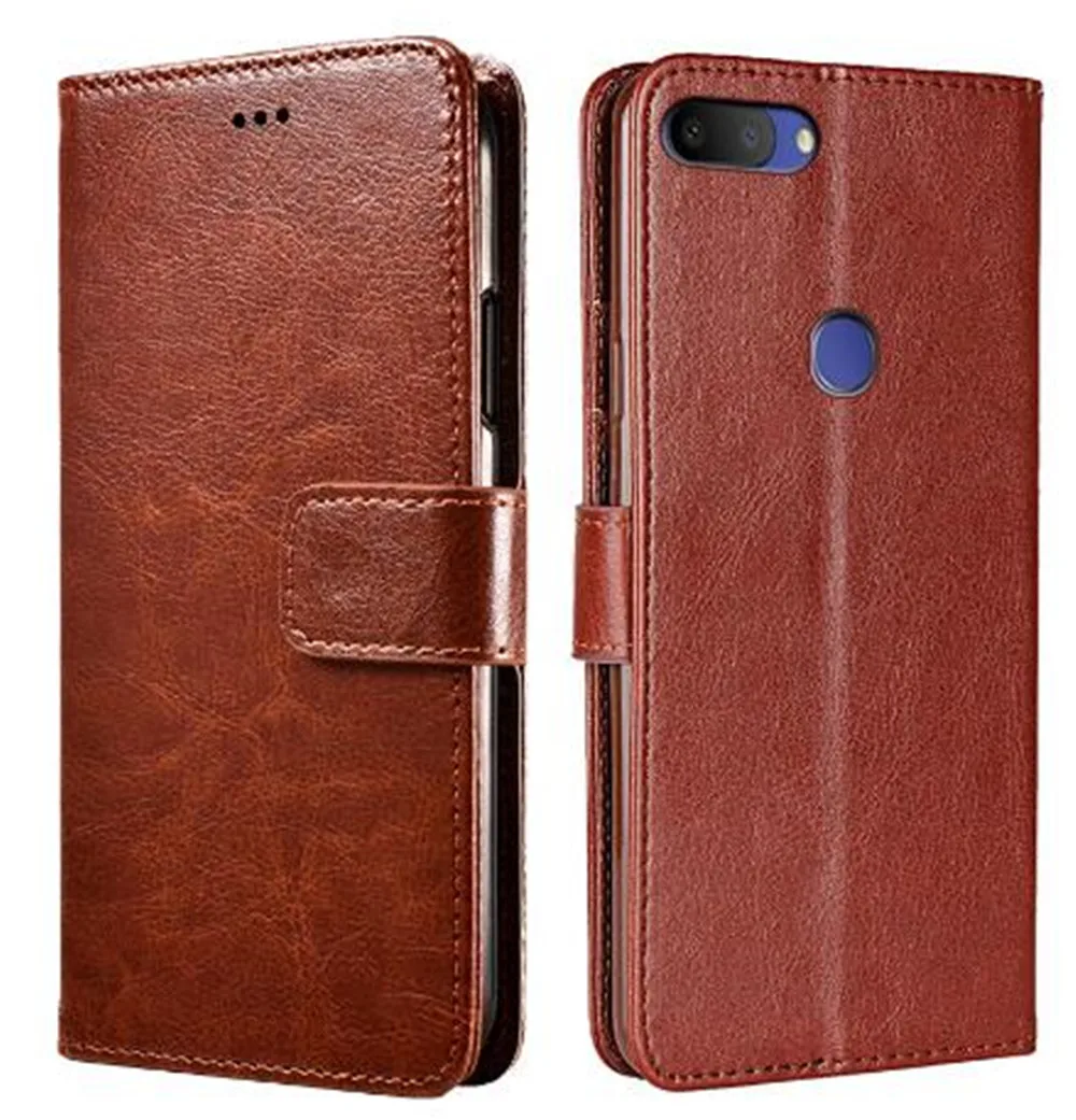 

Flip Cover For Alcatel 1S 2019 Case Leather Luxury With Magnetic Wallet Case For Alcatel 1S 2019 5024D 5.5" Phone Cover