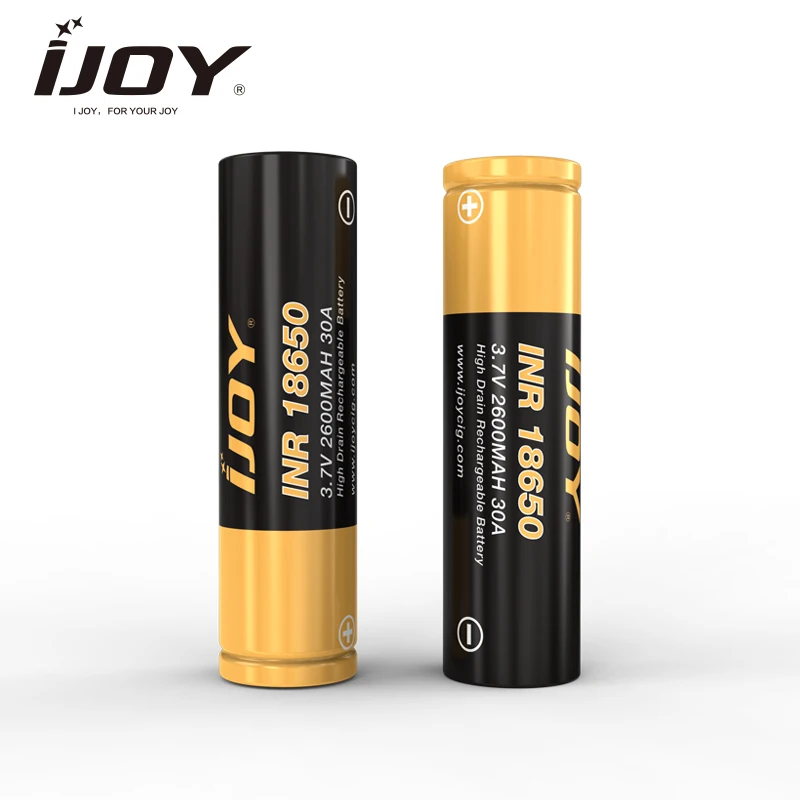 2 шт. оригинальный аккумулятор Ijoy 18650 30A 2600 мАч/20A 2200 мАч Li Ni с высокой разрядкой для