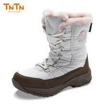 TNTN/женская уличная обувь; зимние походные ботинки; шерстяные зимние теплые бархатные женские водонепроницаемые ботинки; хлопковые ботинки для мужчин