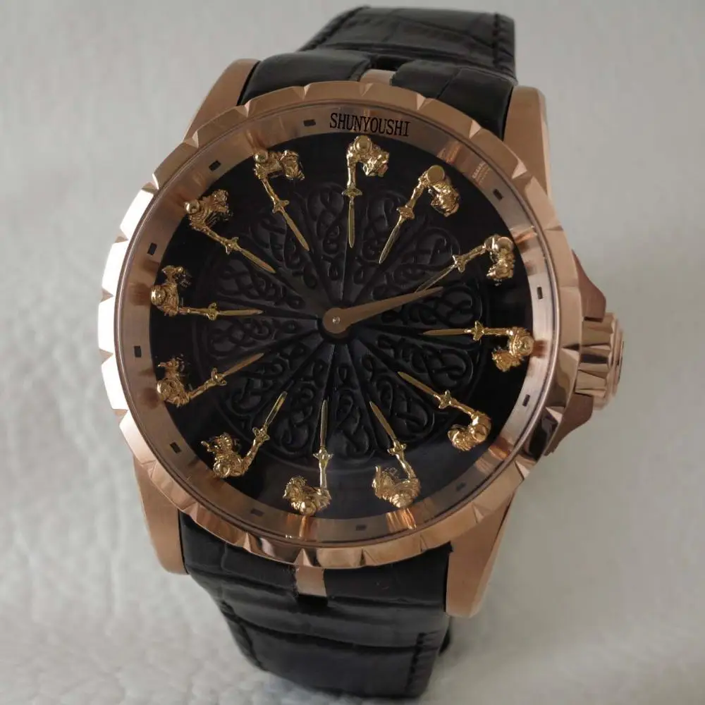 

WG06204 Mens Watches Top Brand Runway Luxury European Design Automatic Mechanical Watch