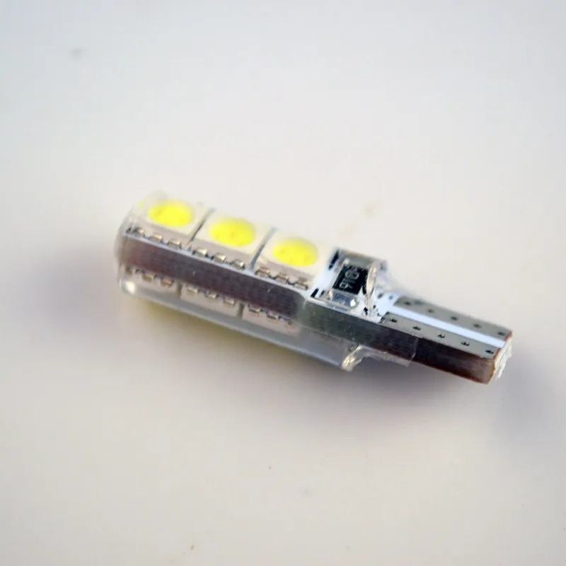 Flytop T10 194 W5W 6SMD 5050 силиконовая оболочка Светодиодный лампочки Canbus автомобиля светодиодный 1 шт