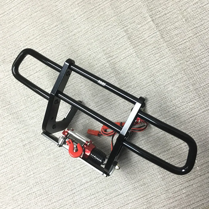 Передний бампер KYX cnc с лебедкой для осевой модели 1/10 Радиоуправляемый