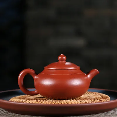 170ml Yixing Dahongpao Zisha Pot Master Wu Wencai Handmade Yuting Purple Sand Teapot Tea Set