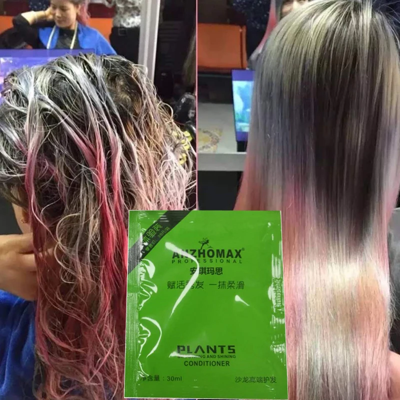 

1pcs 30ml Hair Mask Conditioner Moisturizing keratin Repair dry damaged Injection Needle High-speed Replenishment Hair Water loc