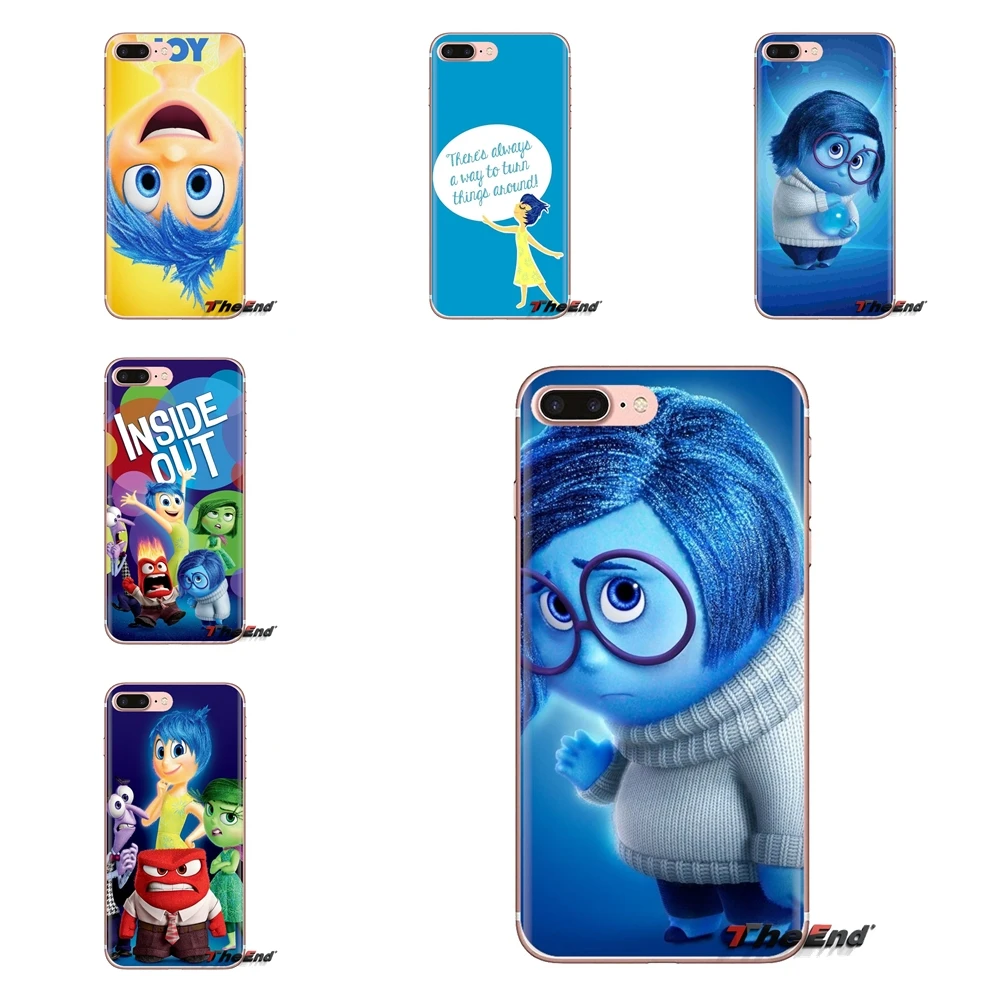 

For Huawei G7 G8 P7 P8 P9 P10 P20 P30 Lite Mini Pro P Smart Plus 2017 2018 2019 TPU Transparent Cover Joy and Sadness Inside Out