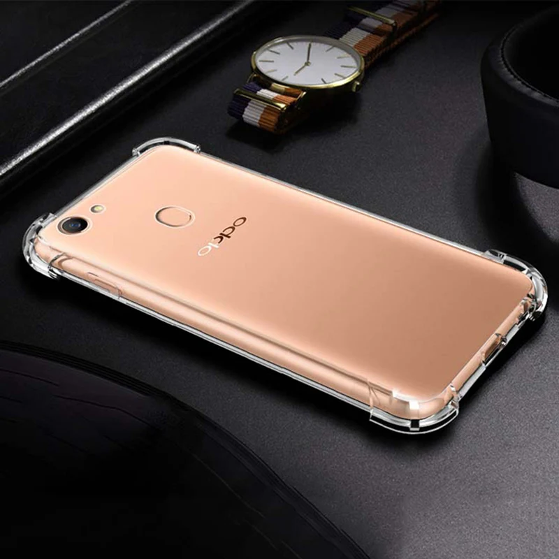 Для OPPO F5 противоударный силиконовый чехол с кристаллами для Youth A73 A73T A79