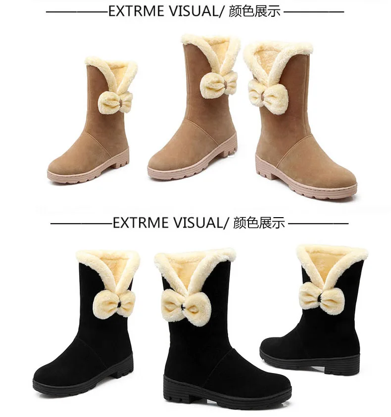 Botas de Neve Sapatos de Bebê Botas de Algodão de Pelúcia Calçados Infantis Meninas Botas Outono Inverno 2020 Novas Crianças Grandes Quente Criança Sapatos Princesa Ks267 10 High Quality Mamãe e Bebê