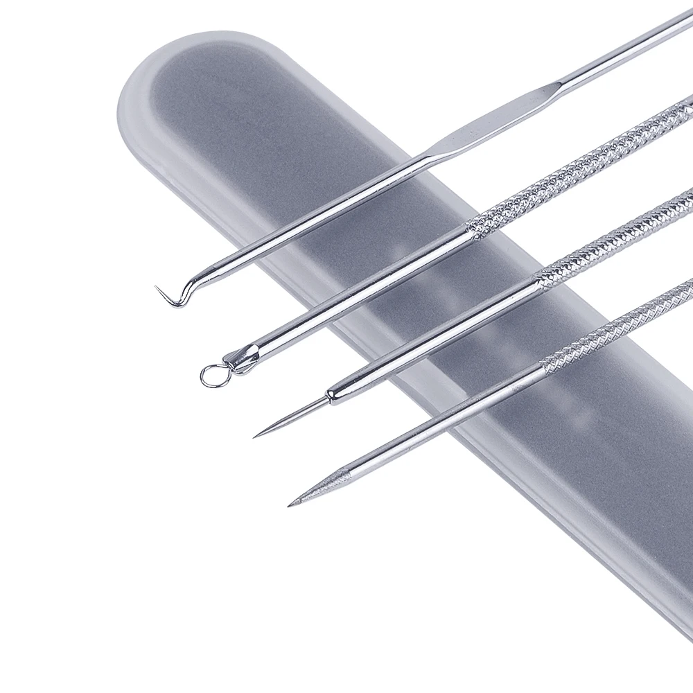 4pcs/lot Acne Removal Needle Blackhead Blemish Removers Needle For