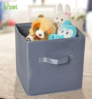 Модульный Органайзер полиэфирная ткань коробка для хранения контейнеры для хранения с ручкой складной ящик Органайзер для ящик для хранения одежды - изображение