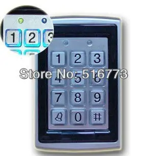 

High quality 500 RFID Cards Metal Access Control with Keypad GB-AC112
