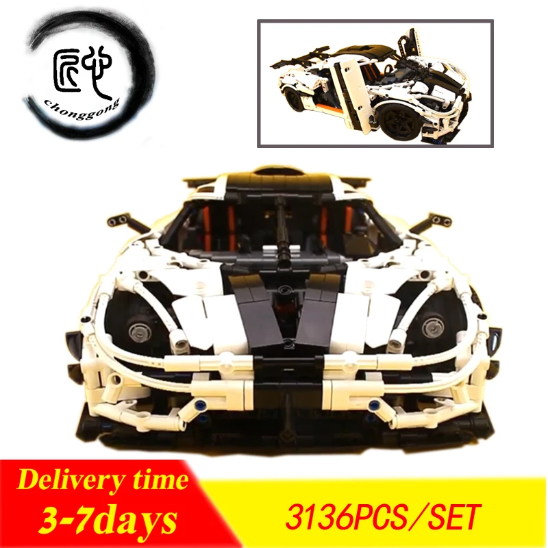 

New Technic Series The Compatible Legoing MOC-4789 Modify Racing Car Set Kids Educational Building Blocks diy Toys birthday Gift