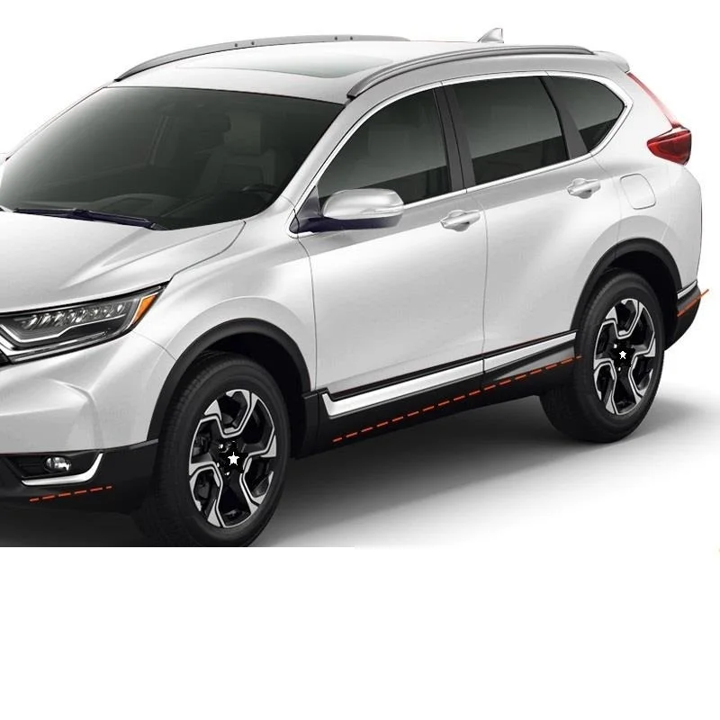 

Door Window Body Exterior Durable Chromium Modified Automobile Decorative Car Styling Sticker Strip Trim 17 18 19 FOR Honda CRV