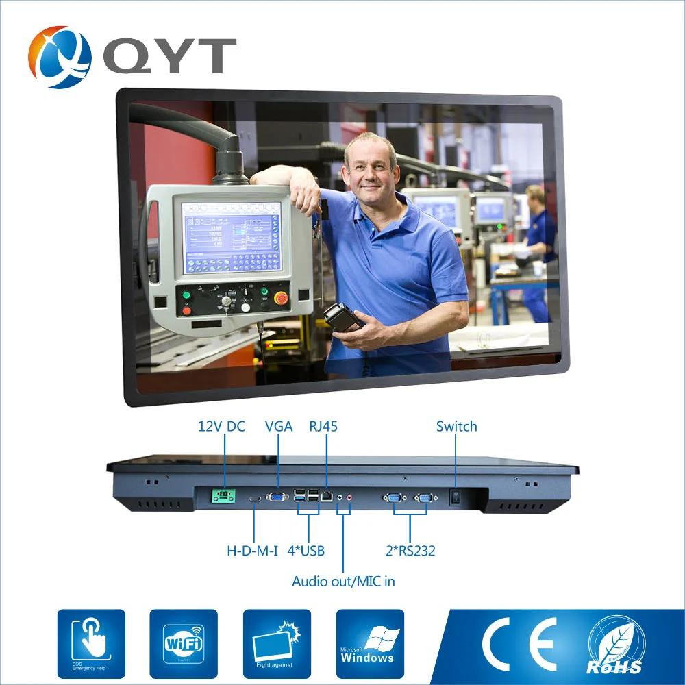 

OEM 24 inch New All in One PC capacitive touch i5 6200U 2.3GHz 1920x1080