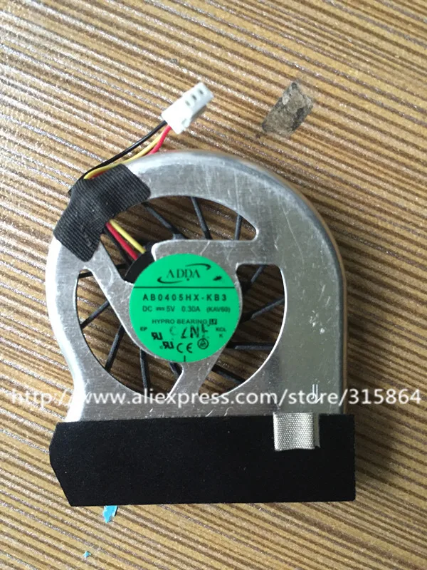 

New laptop cpu cooling fan for Acer KAVA0 D250 kav60 Gateway LT2016 KAV60 D150 p531h AB0405HX-KB3