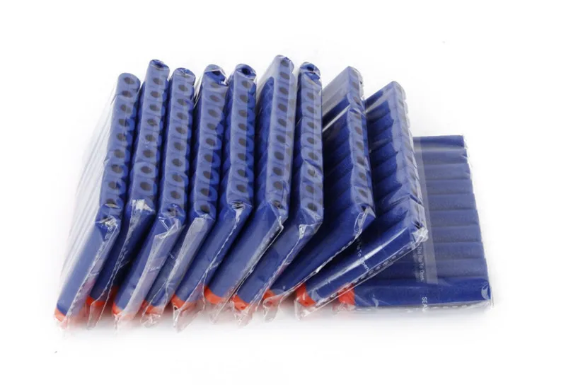 100PCS Foam Soft Bullets Hollow Head Toy Gun Darts for Nerf Refill Darts 7.2cm Universal Blasters for N-strike Elite Series 100PCS Foam Soft Bullets Hollow Head Toy Gun Darts for Nerf Refill Darts 7.2cm Universal Blasters for N-strike Elite Series