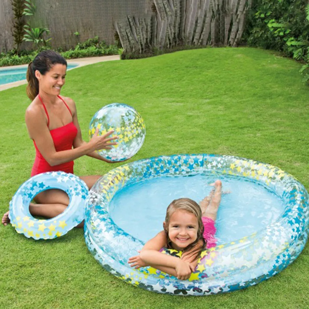 

Portable Thicken Indoor Outdoor Baby Swimming Pool Air Cushion Children Inflatable Bathtub Round Basin Summer Water Pool#g4