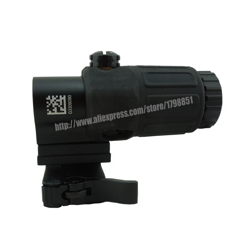 Tactical Holographic Sight 3x Magnifier Hunting Rifle Scope Airsoft Compact Gun Scope With STS