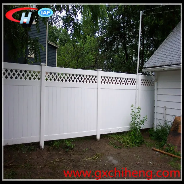Di alta qualità di vendita calda giardino privato pvc recinzione in ... Recinzioni giardini privati