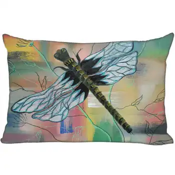 

Best Custom Pillow Case Dragonfly (1)@ Bedroom Home Rectangle zipper Pillowcases (One Side) @181205-05-01-40