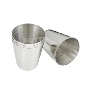 

Mini Portable Wine Cup Bar Accessories Glass Travel Home Barware Stainless Steel Alcohol Silver Bottle 35ml