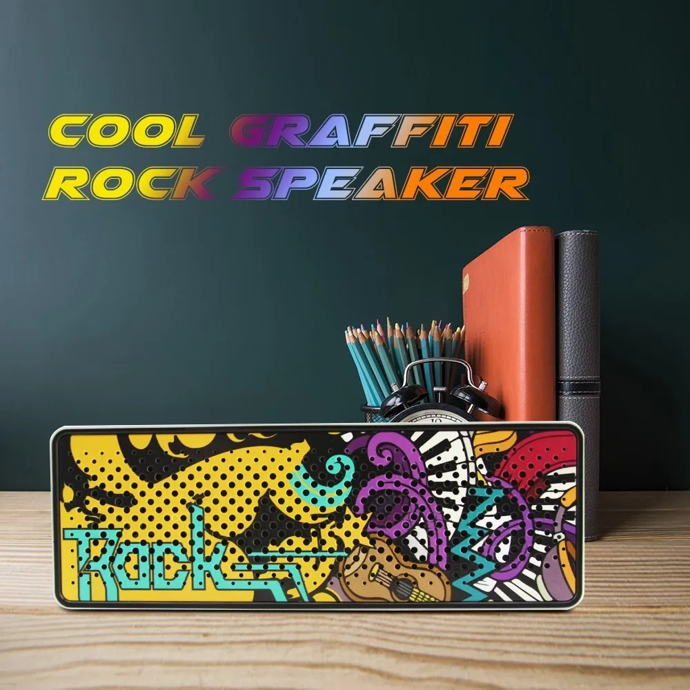 Mini Wireless Bluetooth Speaker Portable Subwoofer Sound Box Music Column Computer Speakers Talking Boombox Acoustic System