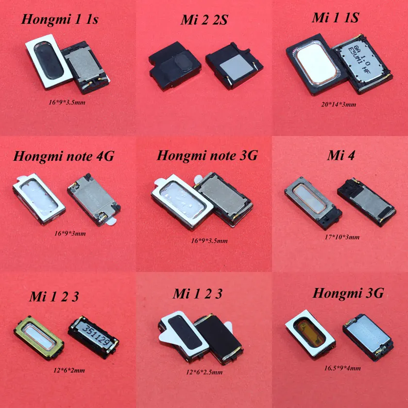 ChengHaoRan 1 шт. Новый Динамик динамик Громкоговоритель для Xiaomi Xiao mi 1S 2 2S 3 4 Red 3G note3G