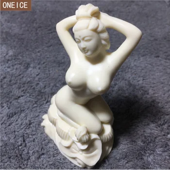 

White natural material female Statue creative European home decoration intimate accessories art books craft sculpture gifts