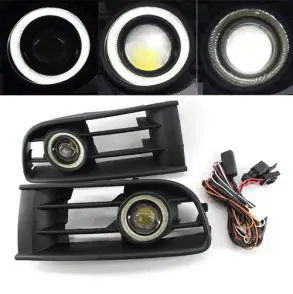 

Brand New Angel Eyes Lamp And Bumper Grill Kit For Golf MK5