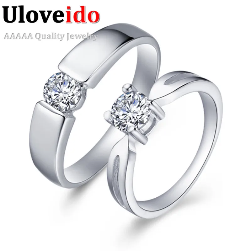 cubic zirconia jewelery couple rings for men and women wedding ring sale anniversary pair silver alibaba express uloveido j043 in rings from jewelry - Wedding Rings For Sale cubic zirconia jewelery couple rings for men and women wedding ring sale anniversary pair silver alibaba express uloveido j043 in rings from jewelry - Wedding Rings For Sale
