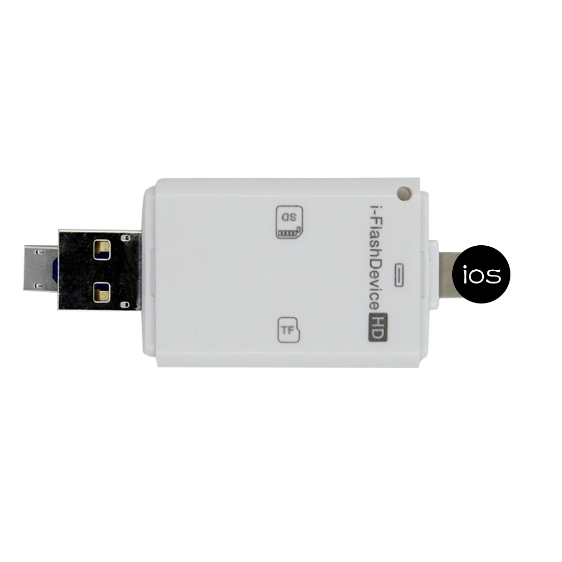 Etmakit 3in1 Micro USB Reader Micro SD SDHC TF SD карты для iPhone 5/5S/6/6 7 Plus/iPad Pro AIR/Samsung/LG/HTC Andrid OTG телефонов