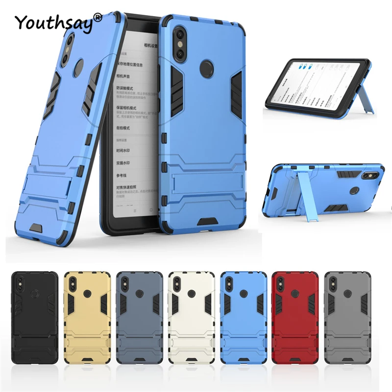 Per Xiaomi Mi Max 3 Caso Di Lusso Robot Cassa Del Telefono Posteriore Duro Per Xiaomi Mi Max3 Della Copertura Posteriore Per Xiaomi Mi Max 3 Coque Fun