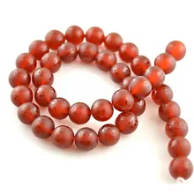 Матовый натуральный чистый красный Агат Резные буддийские слова Ом Мани Падме ГУМ Камень круглые свободные бусины 8 мм~ 20 мм