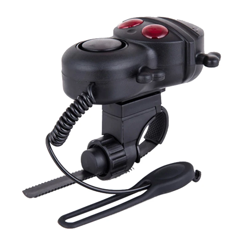 2 in 1 Bicycle Bell Bike Light 120db MTB Road Bike Front Handlebar Electronic Horn Waterproof Cycling Warning Light Lamp PA0118 (4)