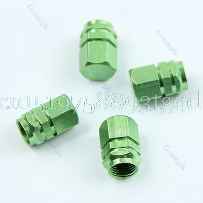 

Hexagonal Tyre Wheel Ventil Valve Cap For Auto Car Truck 40pcs/lot Green