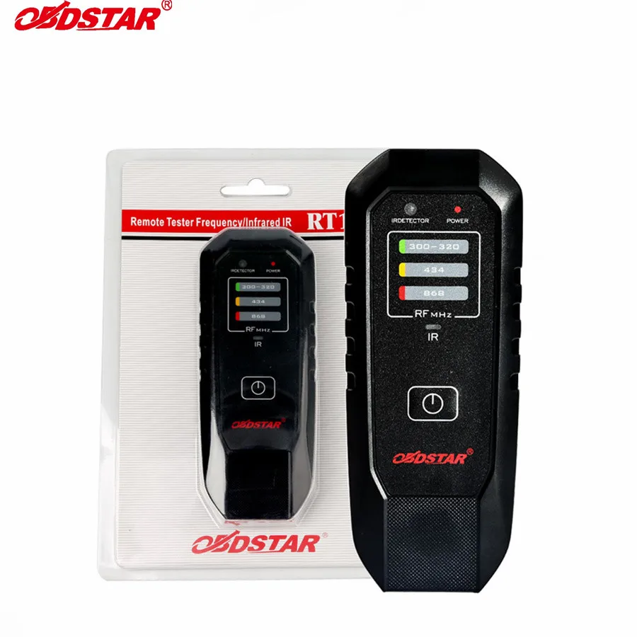 

OBDSTAR Remote Tester Frequency/Infrared IR RT100 Remote Scanner RT100 For 300Mhz-320Mhz 434Mhz 868Mhz