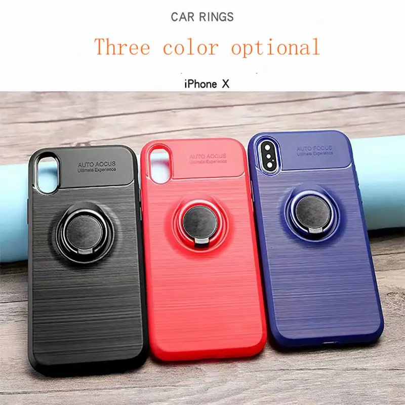 

Bracket bracelet shell 360 degree rotating phone cases For iphone Xs Max XR X Car electromagnetic Cover For iphone 6 6S 7 8 Plus
