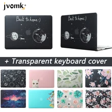 2018 New Laptop Print Case For Apple MacBook Air Pro Retina 11 12 13 15 mac book 13.3 inch with Touch Bar shell+ Keyboard Cover