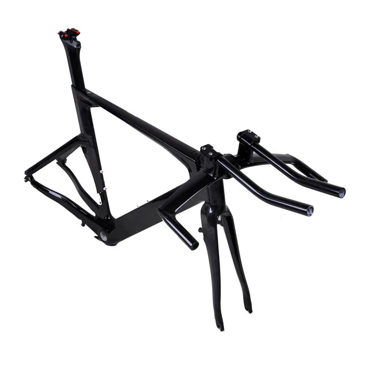 Perfect hot selling perfect full carbon toray time trial TT bike frameset triathlon full bike frameset with TT bar best price 7 Perfect hot selling perfect full carbon toray time trial TT bike frameset triathlon full bike frameset with TT bar best price 7