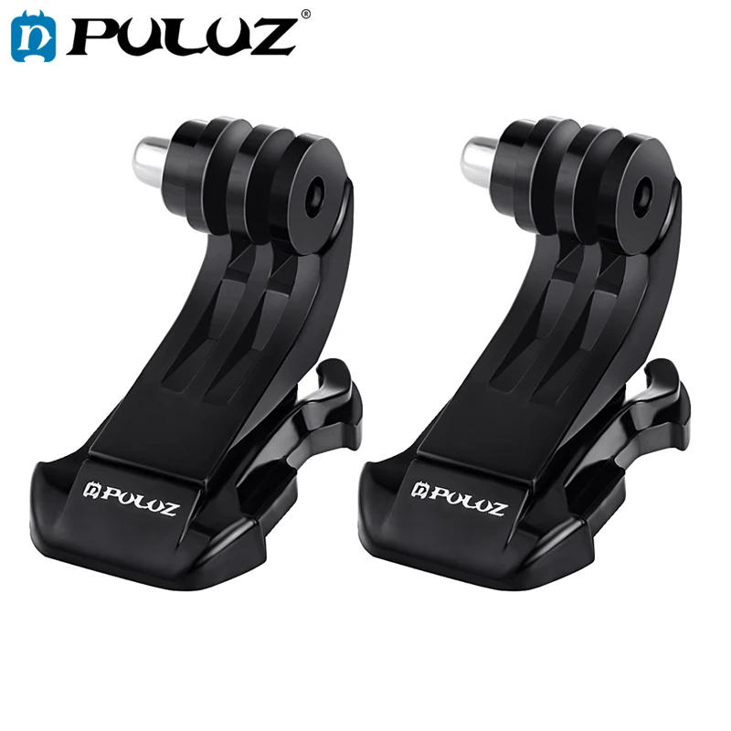 

2 PCS PULUZ Black Vertical Surface J-Hook Buckle Mount Set for GoPro NEW HERO Session Action Cameras Black Accessories For Gopro