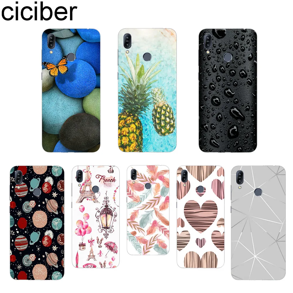 

ciciber Heart Phone Case for ASUS Zenfone Max Pro M1 ZB601KL ZB602KL Soft TPU Cover for ZenFone Max Pro M2 ZB631KL ZB633KL Capa