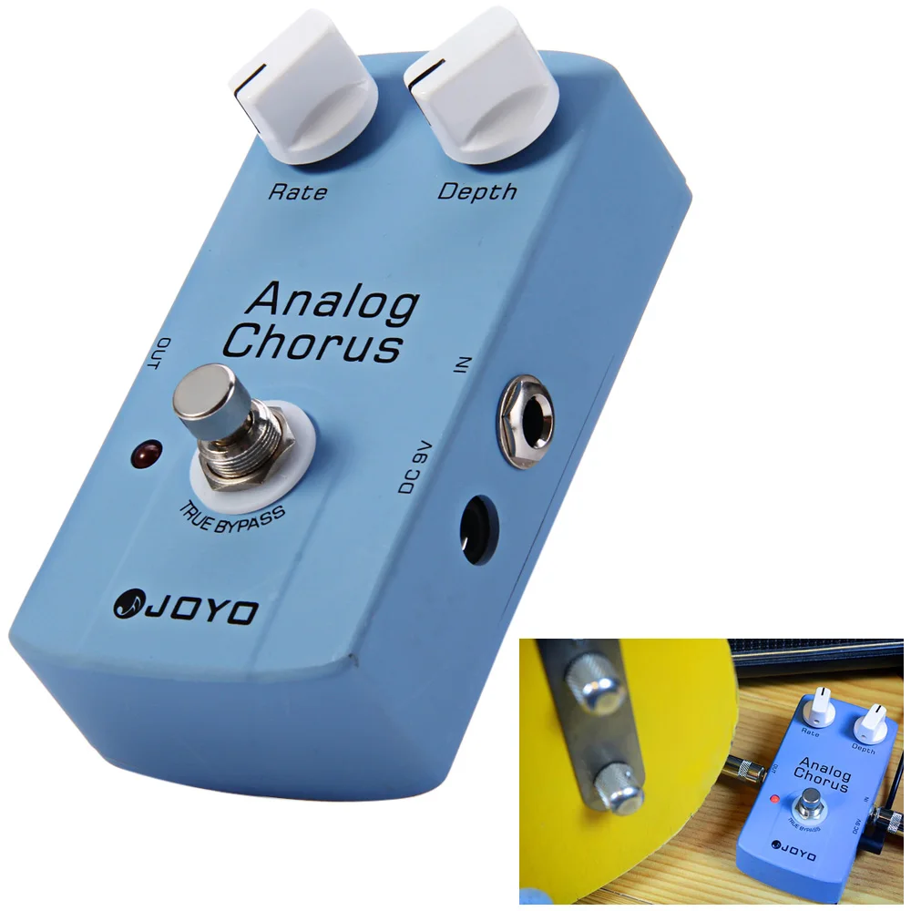 JOYO JF-37 педаль эффектов для электрогитары True Bypass дизайн гитары аналоговый Хор с