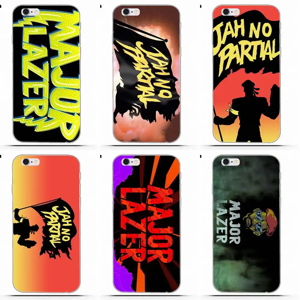 Tpu Mobile Phone Jah No Partial Major Lazer For Iphone X 4 4s 5 5c