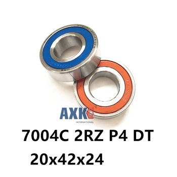 

1 Pair AXK 7004 7004C 2RZ P4 DT 20x42x12 20x42x24 Sealed Angular Contact Bearings Speed Spindle Bearings CNC ABEC-7