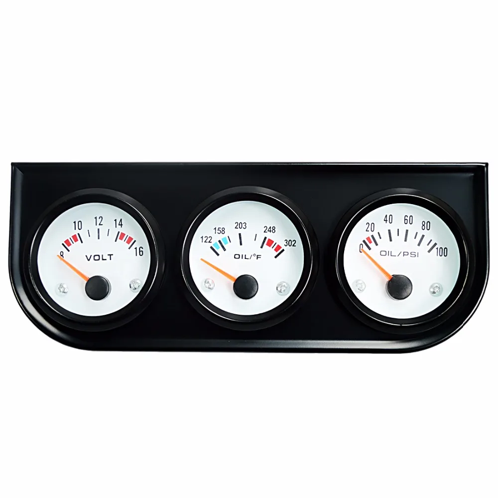 fahrenheit triple gauge kit