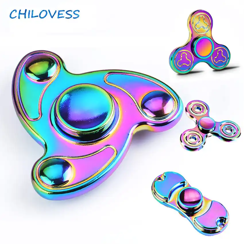 rainbow fidget spinner cheap